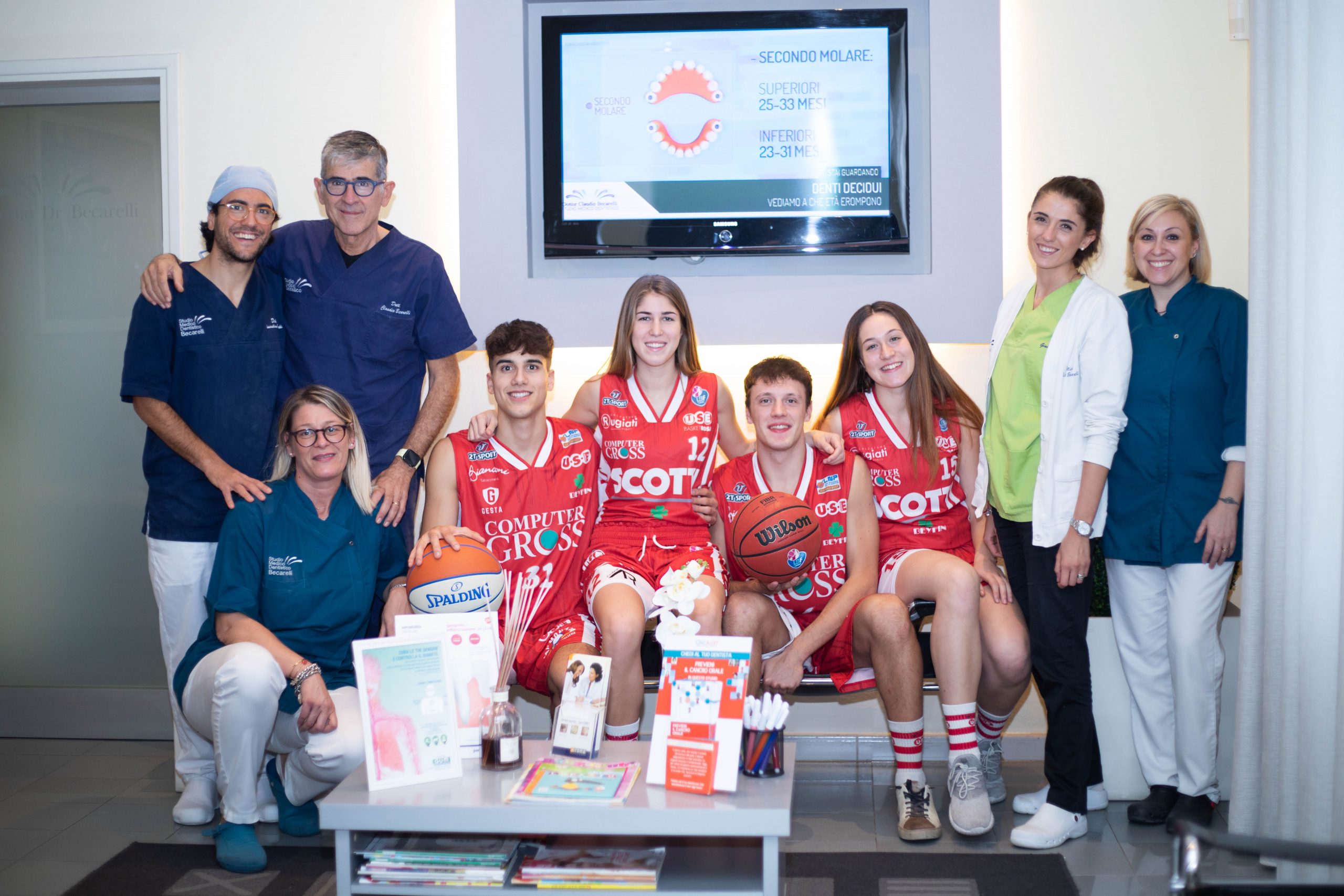 Collaborazione tra Studio Dentistico Becarelli ed USE BASKET EMPOKLI. WEAREUSE